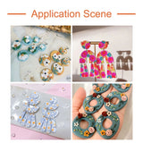 Kissitty Earring Making Kit With Pink Cutting Dies Molds