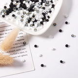 Kissitty Morse Code Bracelet Kit With Glass Beads & Nylon Thread