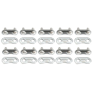10PCS Kit Chain Links for 325 058 Steel Chainsaw Joiners Replacement