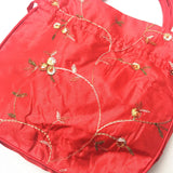 Retro Pure Silk Embroidered Handbags Brocade Smoked Pull Bags 2pc/lot