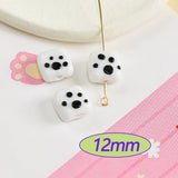 Kitten Paw Square Glass Beads DIY Glass Loose Beads