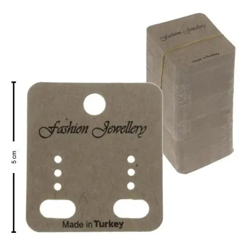 Kl psli 3 Hole Earring Card