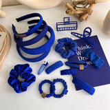 Klein Headband Hairband Grab Clip Hairpins For Women's Girl Wide Side Hair Hoop