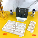 Resin Casting Paper Towel Storage Silicone Mold DIY Tissue Box Holder Set