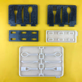 Resin Casting Paper Towel Storage Silicone Mold DIY Tissue Box Holder Set