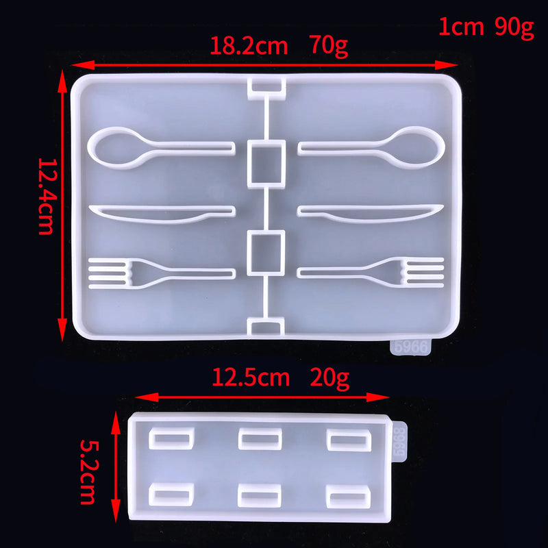 Resin Casting Paper Towel Storage Silicone Mold DIY Tissue Box Holder Set