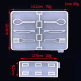Resin Casting Paper Towel Storage Silicone Mold DIY Tissue Box Holder Set