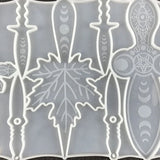 Sword Dagger Silicone Epoxy Mould for Halloween DIY Casting