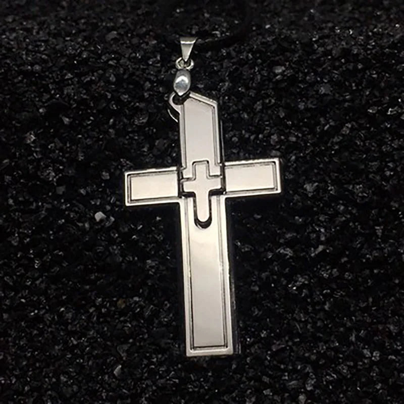 Ring Mini Unboxing Mini Pocket Keychain Hanging Cross Outdoor Tools Necklace