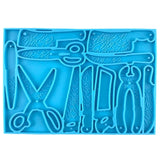 Scissors Keychain Mould Crystal Epoxy Silicone Mould