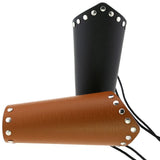 Harajuku Punk Men PU Leather Arm Bracelet Wide Strap Archery Women Jewelry