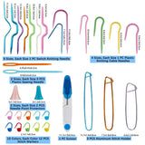 Knitting Tool Set Crochet Hooks Clips Scissors Cable Stitch DIY Crafts