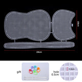 Plastic Mesh Sheet DIY Sewing Woven Bag DIY Kit