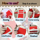 Plastic Mesh Sheet DIY Sewing Woven Bag DIY Kit