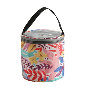 Yarn Crochet Round Storage Bag Organizer Sewing Tool Bag