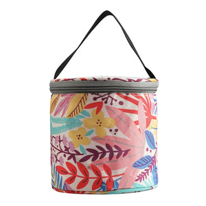 Yarn Crochet Round Storage Bag Organizer Sewing Tool Bag