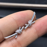 Knot Stud Earrings Elegant Women's Jewelry for Wedding Party