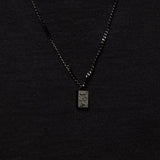Knowledge Necklace for Men Stainless Steel Pendant 18 Plated Muslim Arab Jewelry