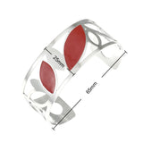 Enamel Bracelets Stainless Steel Manchette Femme Pulseira Feminina