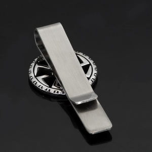 Kolovrat knot amulet Stainless Steel Tie Clip