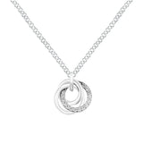 925 Sterling Silver Anime Couple Christmas DIY Necklace
