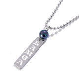 Komi Titanium Steel Pendant Hawaiian Pearl Necklace