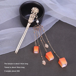 Kongming Lantern Luminous Hairpins for Hanfu Dress