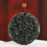 Koraba Buddha Pendant Sweater Chain Natural Necklace Beads Long Jewelry