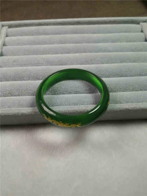 Koraba 100% Natural Jadeite JADE Bracelet Women Bangle Charm Bracelets