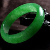 Koraba Green Nephrite Jade Bangle Bracelet