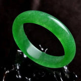 Koraba Green Nephrite Jade Bangle Bracelet