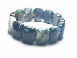 Koraba Natura Water Grass Agate Green Jade Bracelet Bangle