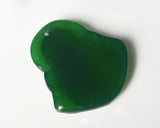 Koraba Green Agate Maitreya Buddha Pendant Necklace