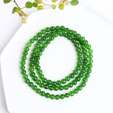 Koraba Gem 6mm Round Beads Stretch Bracelet