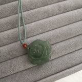 Koraba Natural Jade Pendant Necklace Sweater Chain Women