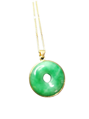 Koraba Natural Jade Crystal Necklace