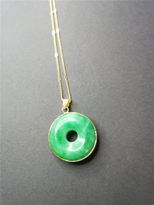Koraba Natural Jade Crystal Necklace