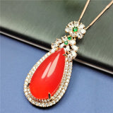 Koraba Chalcedony Pendant Necklace