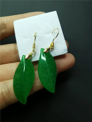 Koraba Womens Emerald Earrings 925 Earrings Jade Earrings