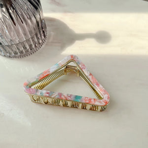Korea Big 8.5CM Triangular Hair Clips for Women Girls Accessories
