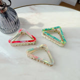 Korea Big 8.5CM Triangular Hair Clips for Women Girls Accessories