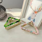 Korea Big 8.5CM Triangular Hair Clips for Women Girls Accessories