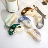 Korea Large Eight-Diagram Hair Clip Round Big Sweet Style Hairpins Headdress