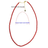 Korea Jewelry Wedding Pearl red Coral Necklace For Women