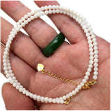 Korea Jewelry Wedding Pearl red Coral Necklace For Women