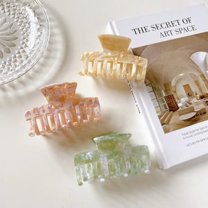 Korean Acrylic Hair Claw Clips for Women