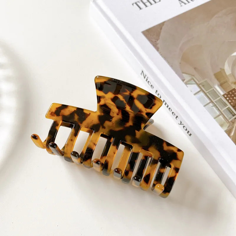 Korean Acrylic Hair Claw Clips for Women