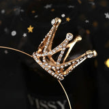 Korea Bridal Princess Crown Hairband Wedding Tiaras Hair Jewelry