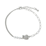 Korea Sweet Bowknot Charming Bracelets Crystal Bracelet