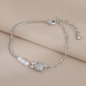 Korea Sweet Bowknot Charming Bracelets Crystal Bracelet